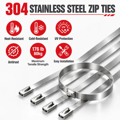 Stainless Cable Tie Kit